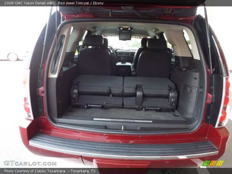 Red Jewel Tintcoat / Ebony 2008 GMC Yukon Denali AWD