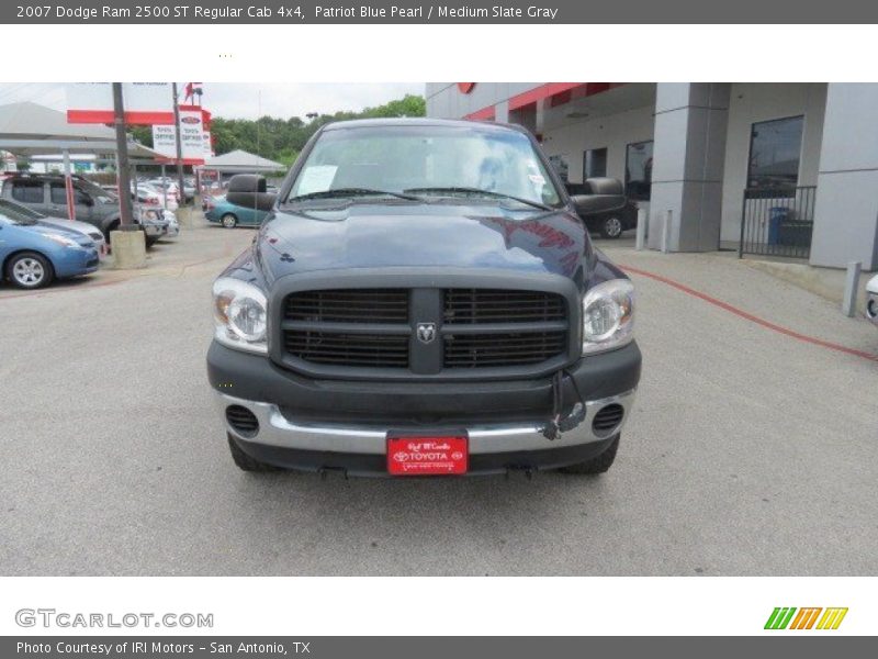 Patriot Blue Pearl / Medium Slate Gray 2007 Dodge Ram 2500 ST Regular Cab 4x4
