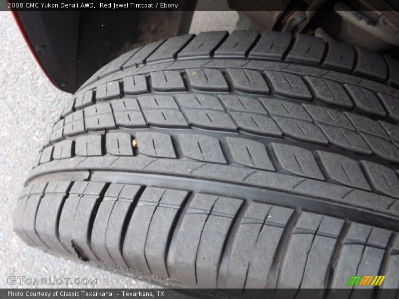 Red Jewel Tintcoat / Ebony 2008 GMC Yukon Denali AWD