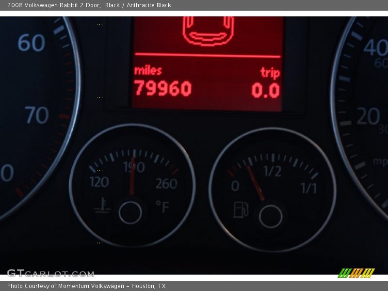 Black / Anthracite Black 2008 Volkswagen Rabbit 2 Door