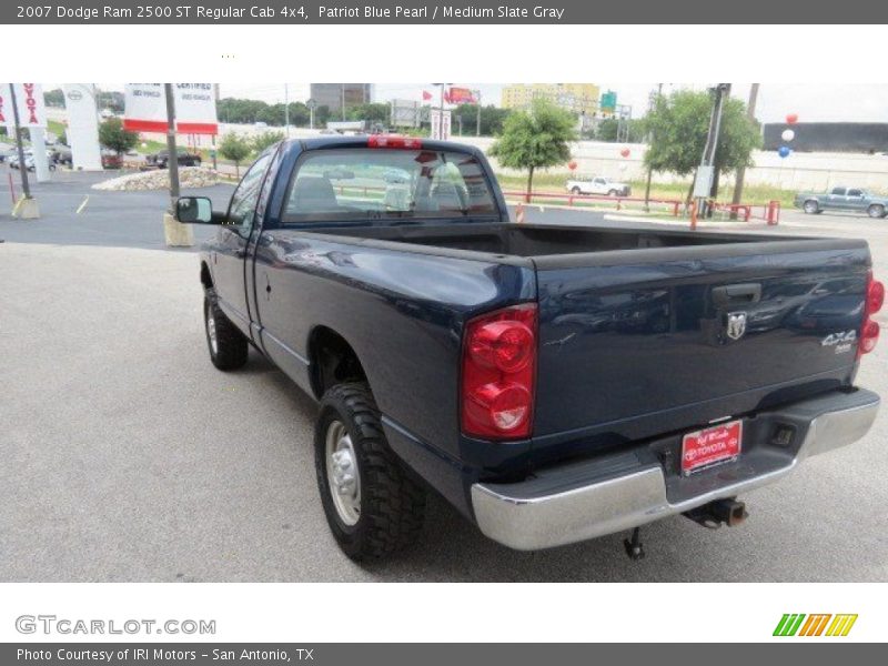 Patriot Blue Pearl / Medium Slate Gray 2007 Dodge Ram 2500 ST Regular Cab 4x4