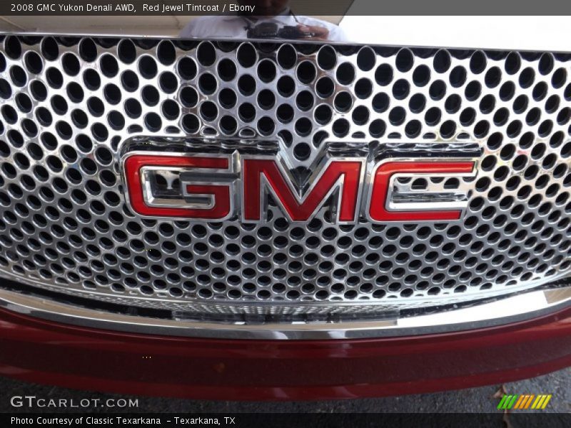 Red Jewel Tintcoat / Ebony 2008 GMC Yukon Denali AWD