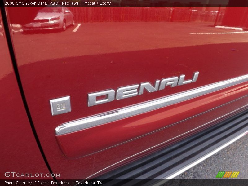 Red Jewel Tintcoat / Ebony 2008 GMC Yukon Denali AWD