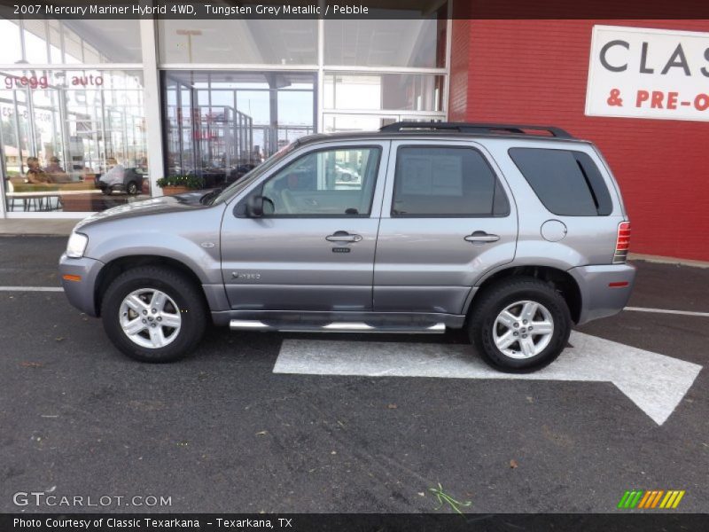 Tungsten Grey Metallic / Pebble 2007 Mercury Mariner Hybrid 4WD