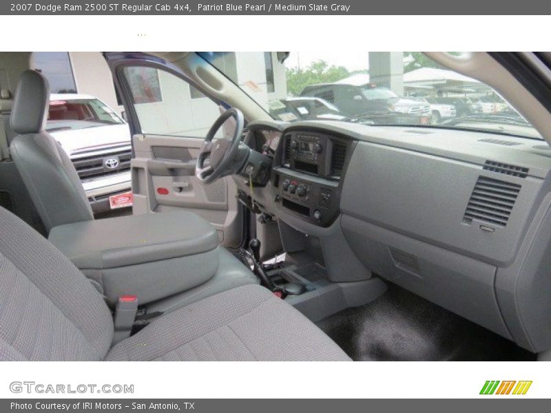 Patriot Blue Pearl / Medium Slate Gray 2007 Dodge Ram 2500 ST Regular Cab 4x4