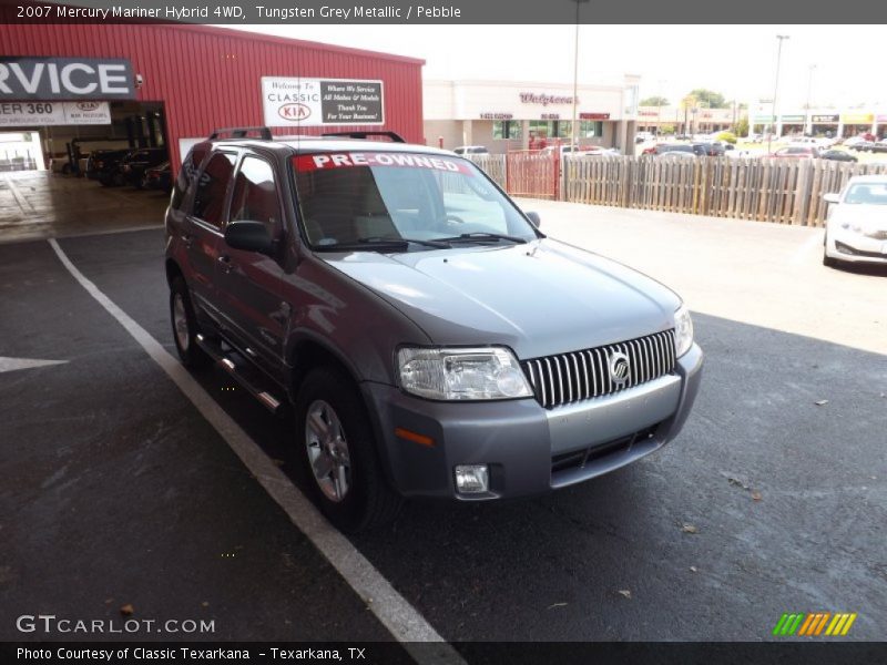 Tungsten Grey Metallic / Pebble 2007 Mercury Mariner Hybrid 4WD