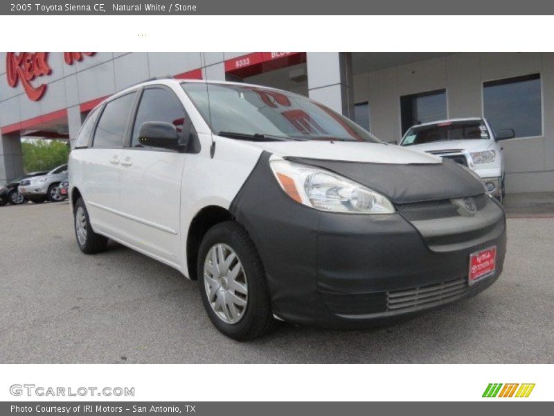 Natural White / Stone 2005 Toyota Sienna CE