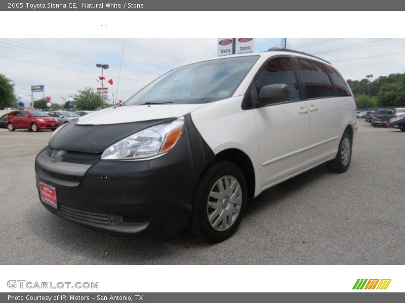Natural White / Stone 2005 Toyota Sienna CE