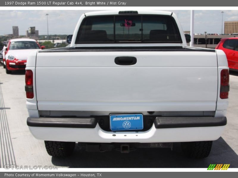 Bright White / Mist Gray 1997 Dodge Ram 1500 LT Regular Cab 4x4