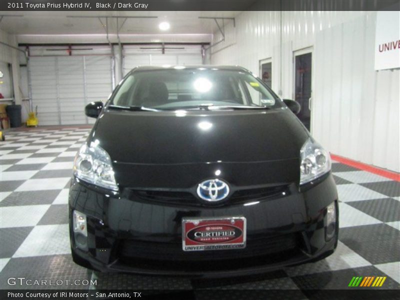 Black / Dark Gray 2011 Toyota Prius Hybrid IV
