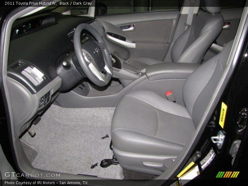 Black / Dark Gray 2011 Toyota Prius Hybrid IV