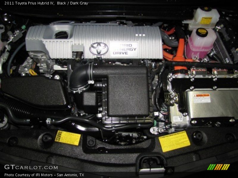 Black / Dark Gray 2011 Toyota Prius Hybrid IV