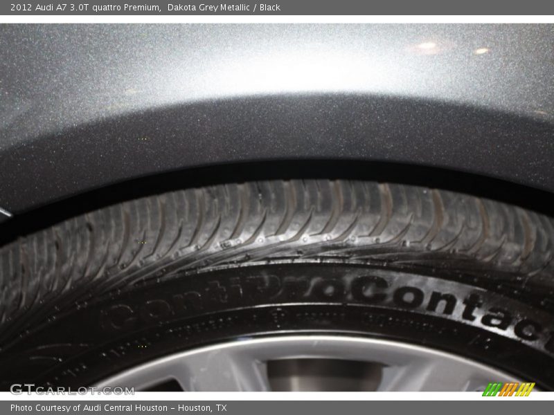 Dakota Grey Metallic / Black 2012 Audi A7 3.0T quattro Premium