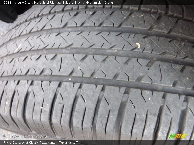 Black / Medium Light Stone 2011 Mercury Grand Marquis LS Ultimate Edition