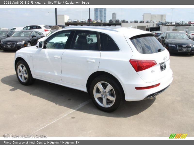 Ibis White / Cardamom Beige 2012 Audi Q5 3.2 FSI quattro