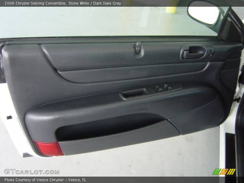 Stone White / Dark Slate Gray 2006 Chrysler Sebring Convertible