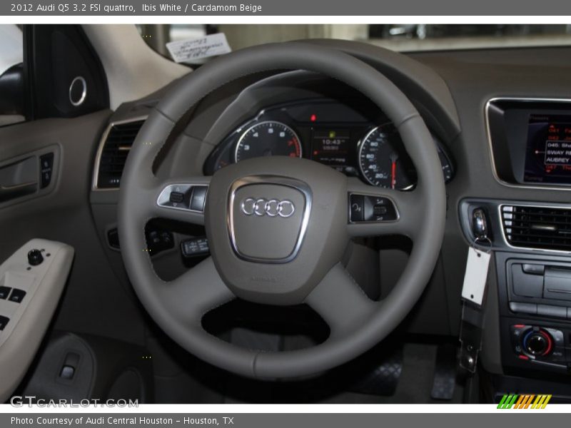 Ibis White / Cardamom Beige 2012 Audi Q5 3.2 FSI quattro