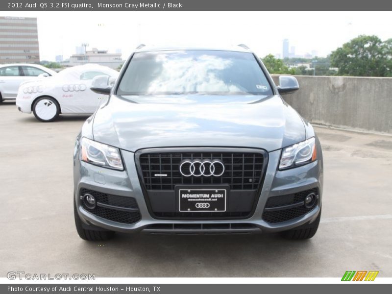 Monsoon Gray Metallic / Black 2012 Audi Q5 3.2 FSI quattro