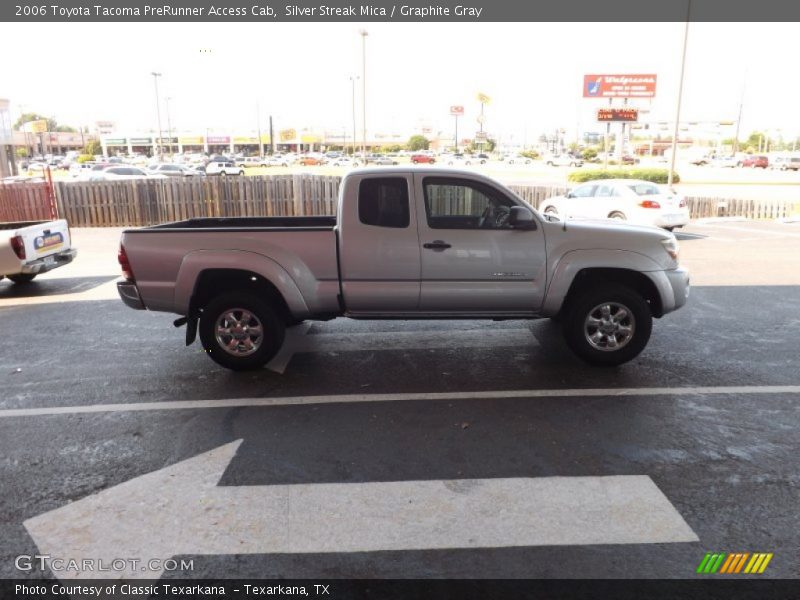 Silver Streak Mica / Graphite Gray 2006 Toyota Tacoma PreRunner Access Cab
