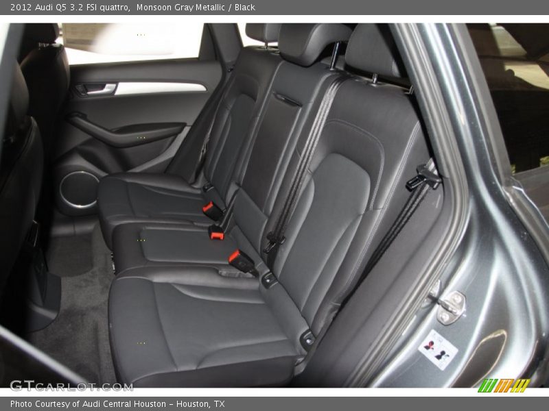 Monsoon Gray Metallic / Black 2012 Audi Q5 3.2 FSI quattro