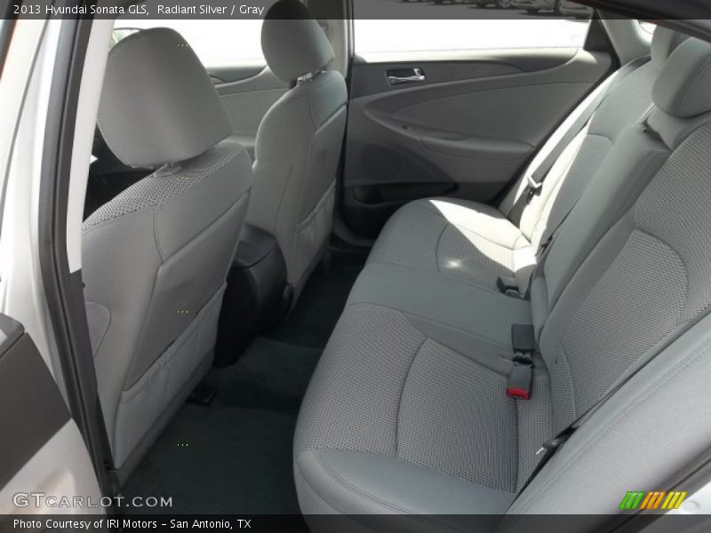 Radiant Silver / Gray 2013 Hyundai Sonata GLS
