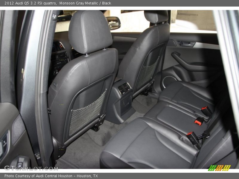 Monsoon Gray Metallic / Black 2012 Audi Q5 3.2 FSI quattro