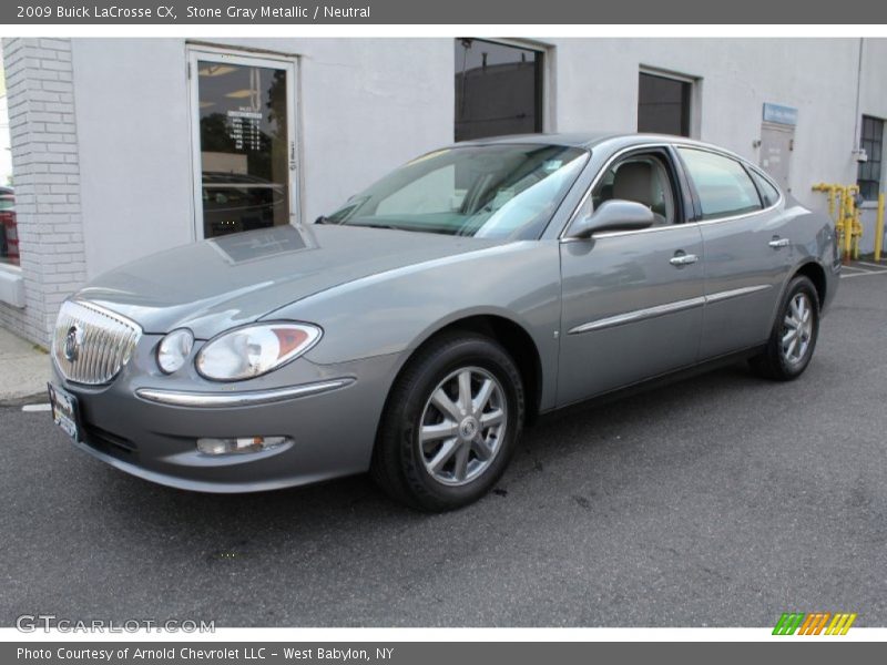 Stone Gray Metallic / Neutral 2009 Buick LaCrosse CX