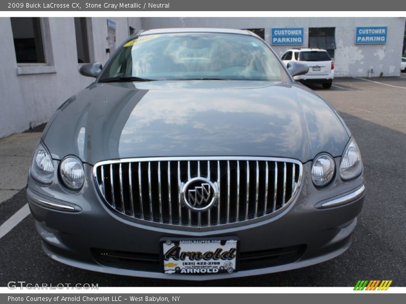 Stone Gray Metallic / Neutral 2009 Buick LaCrosse CX