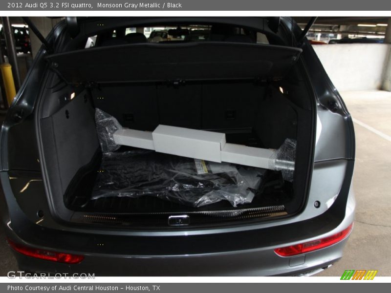 Monsoon Gray Metallic / Black 2012 Audi Q5 3.2 FSI quattro