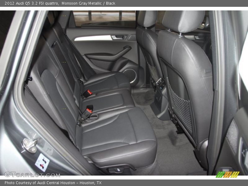 Monsoon Gray Metallic / Black 2012 Audi Q5 3.2 FSI quattro