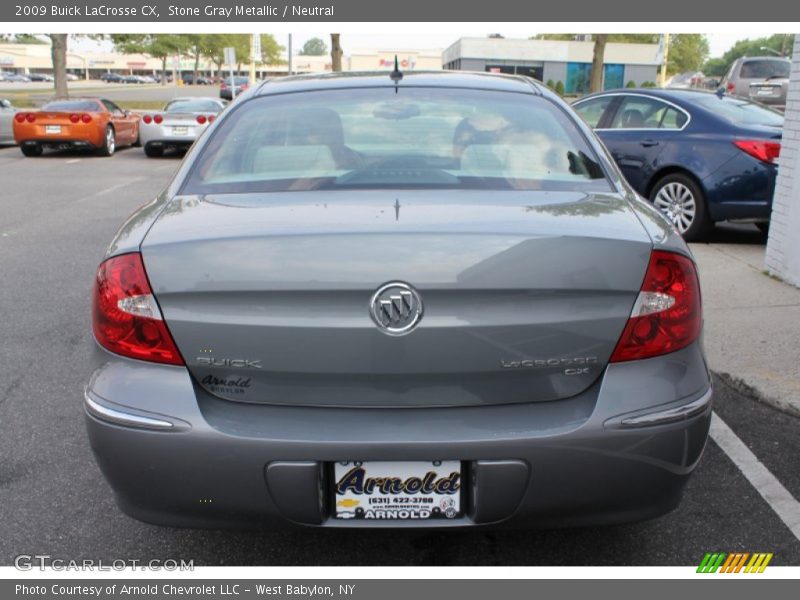 Stone Gray Metallic / Neutral 2009 Buick LaCrosse CX