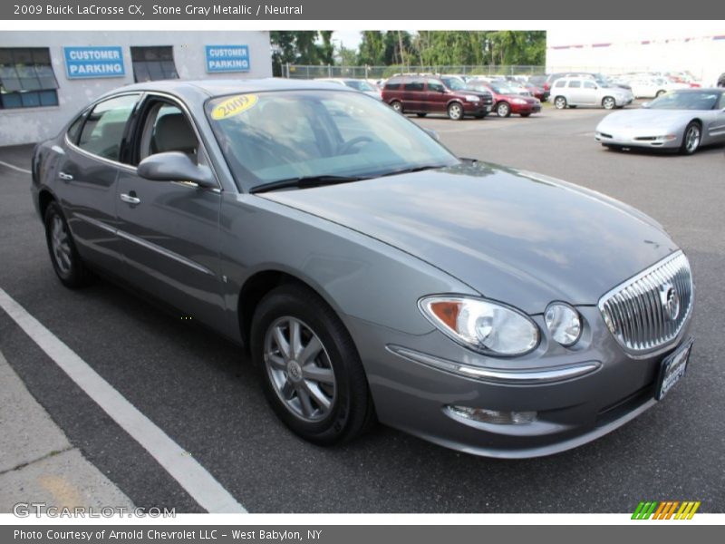 Stone Gray Metallic / Neutral 2009 Buick LaCrosse CX