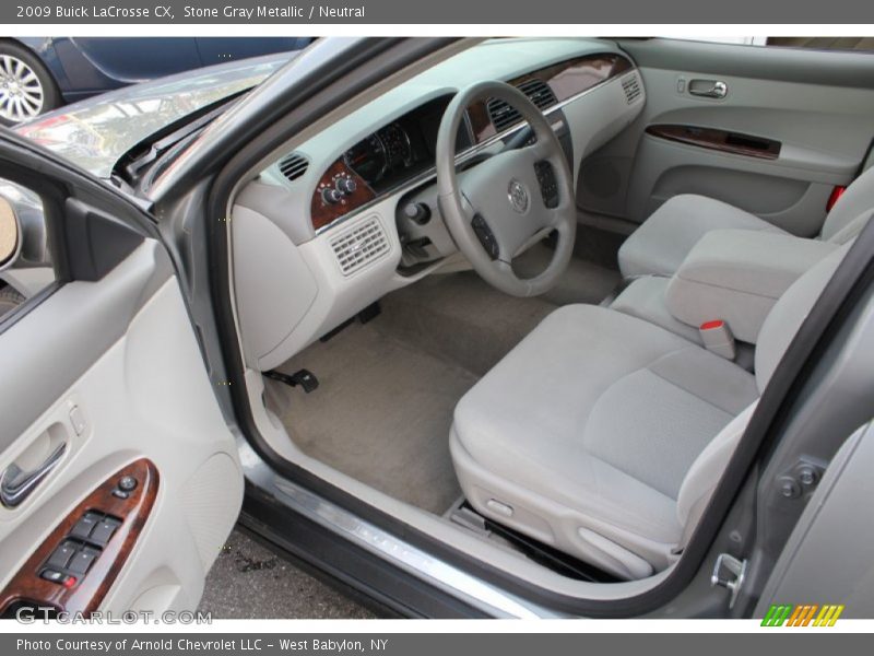 Stone Gray Metallic / Neutral 2009 Buick LaCrosse CX