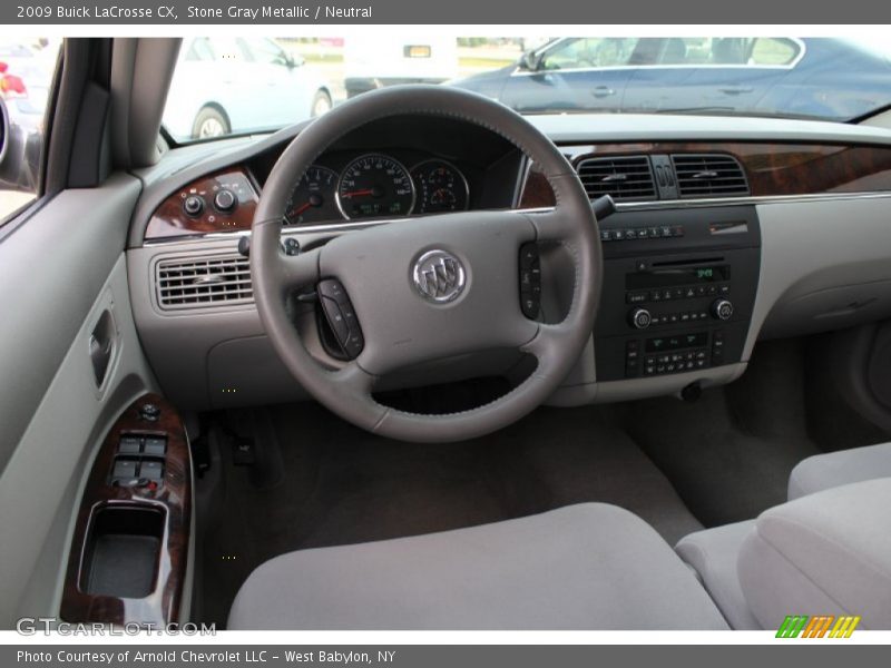 Stone Gray Metallic / Neutral 2009 Buick LaCrosse CX