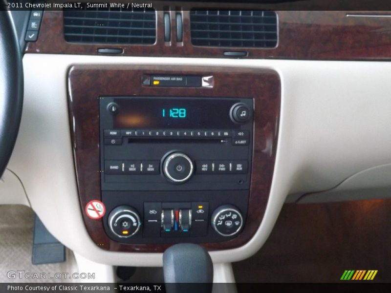 Summit White / Neutral 2011 Chevrolet Impala LT