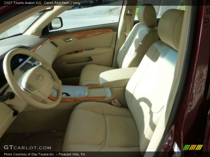 Cassis Red Pearl / Ivory 2007 Toyota Avalon XLS