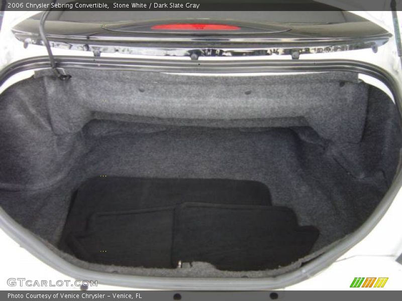 Stone White / Dark Slate Gray 2006 Chrysler Sebring Convertible