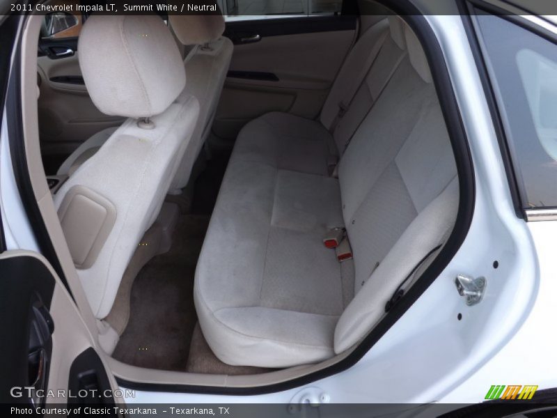Summit White / Neutral 2011 Chevrolet Impala LT
