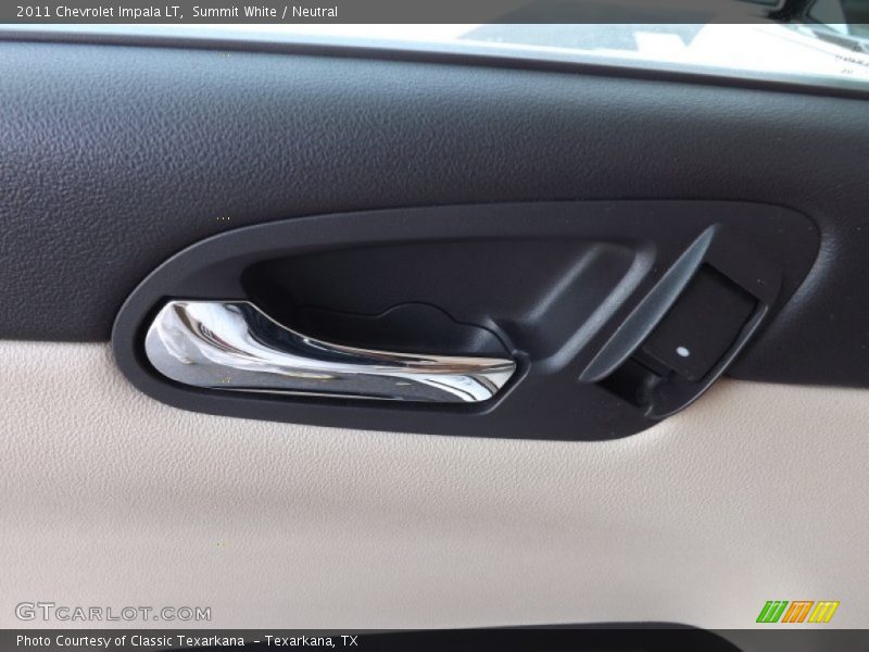 Summit White / Neutral 2011 Chevrolet Impala LT