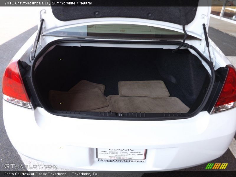 Summit White / Neutral 2011 Chevrolet Impala LT