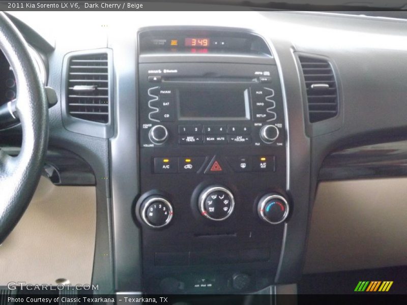 Dark Cherry / Beige 2011 Kia Sorento LX V6