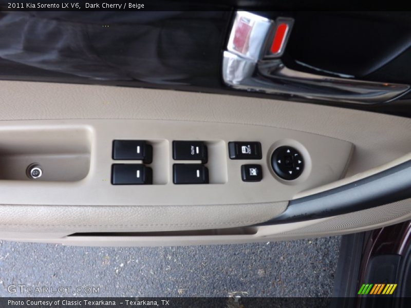 Dark Cherry / Beige 2011 Kia Sorento LX V6