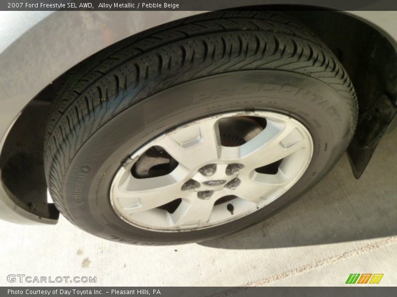 Alloy Metallic / Pebble Beige 2007 Ford Freestyle SEL AWD