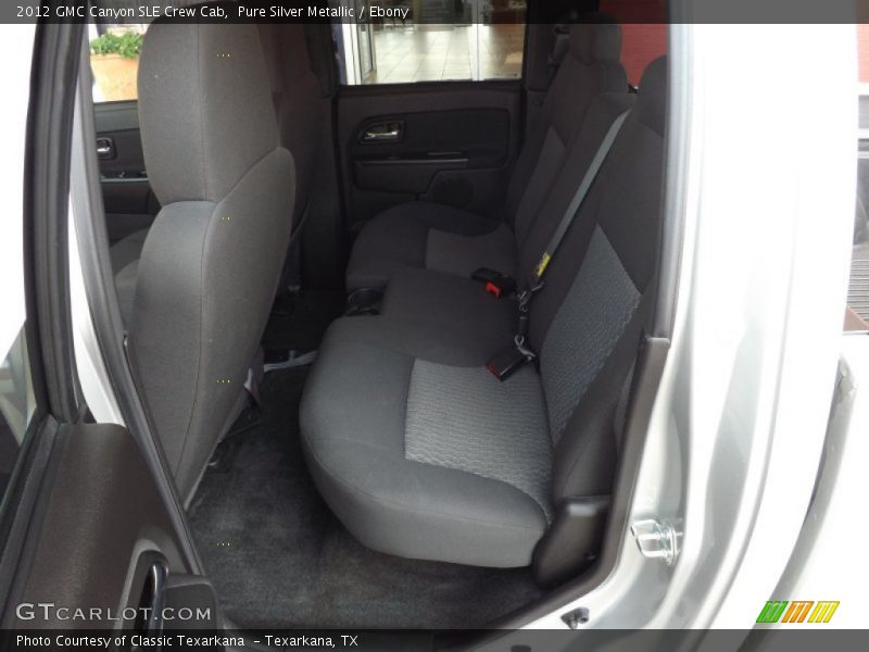 Pure Silver Metallic / Ebony 2012 GMC Canyon SLE Crew Cab
