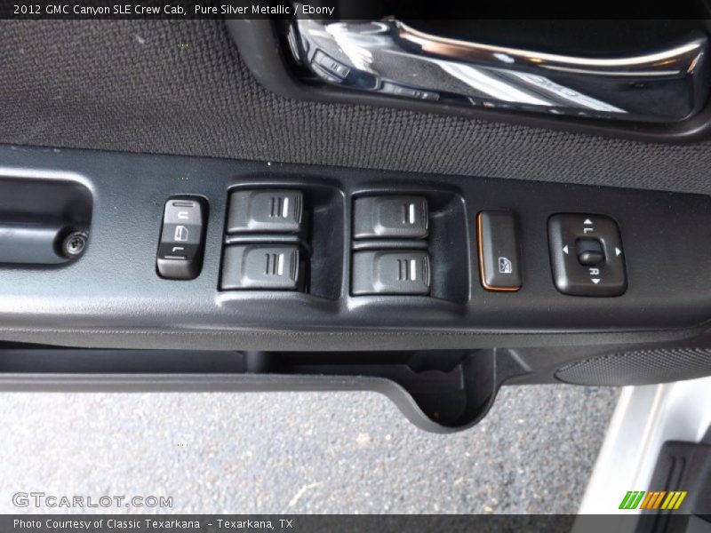 Pure Silver Metallic / Ebony 2012 GMC Canyon SLE Crew Cab