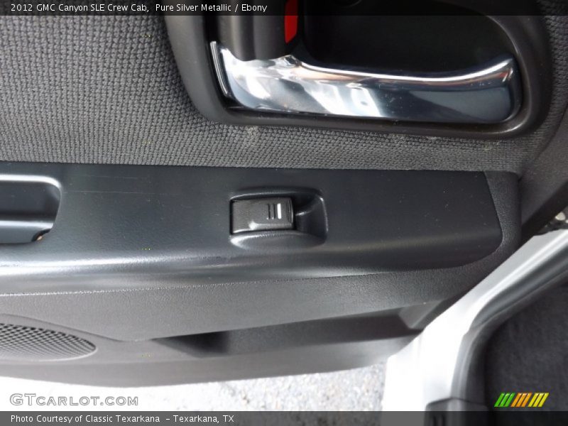 Pure Silver Metallic / Ebony 2012 GMC Canyon SLE Crew Cab