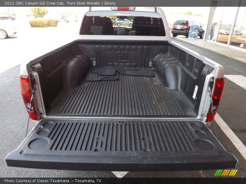 Pure Silver Metallic / Ebony 2012 GMC Canyon SLE Crew Cab