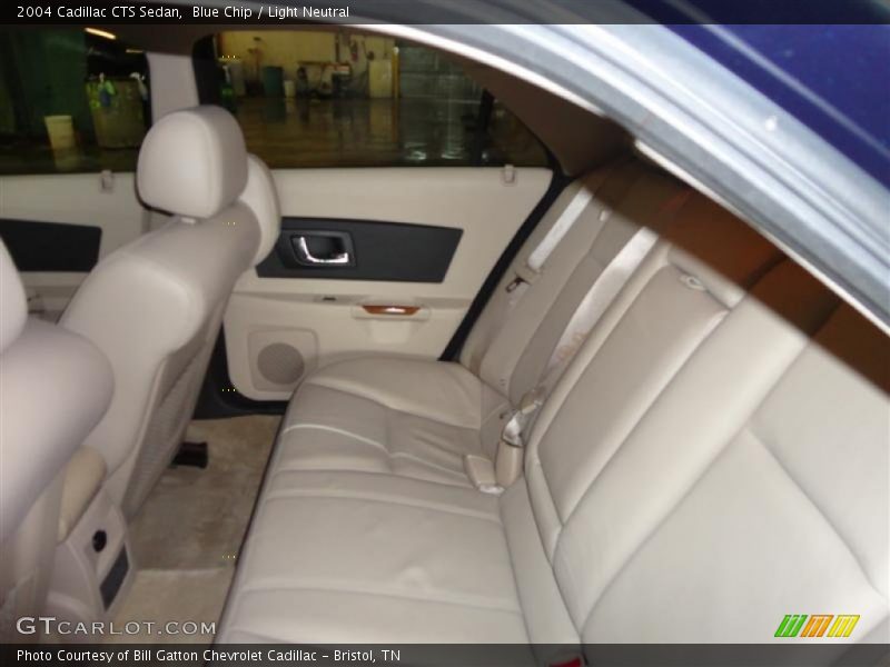 Blue Chip / Light Neutral 2004 Cadillac CTS Sedan