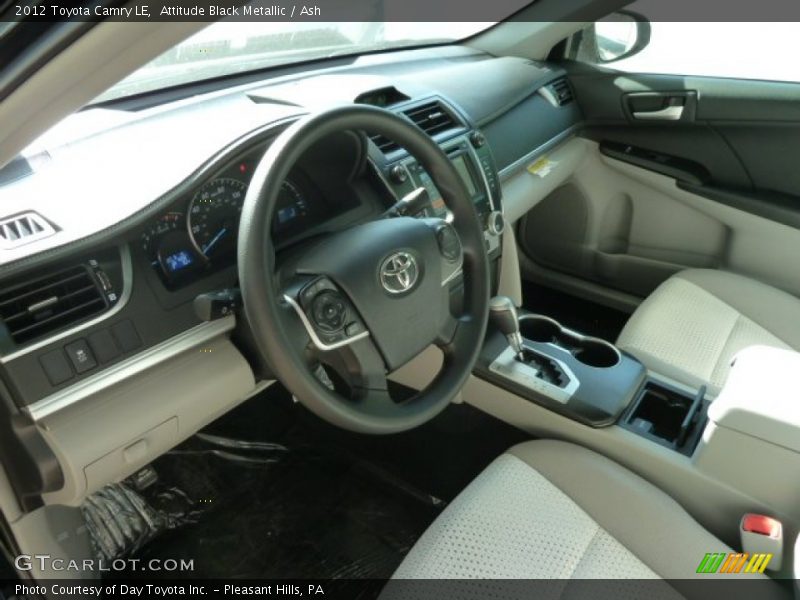 Attitude Black Metallic / Ash 2012 Toyota Camry LE