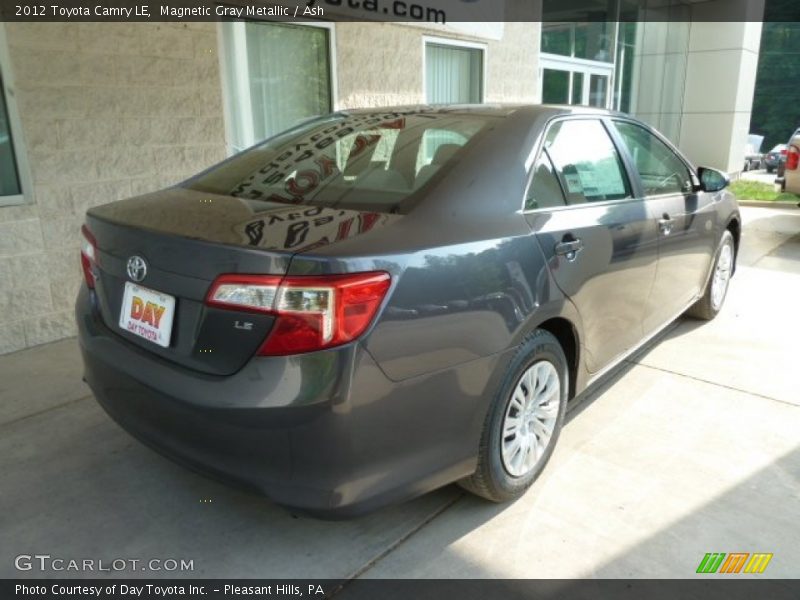 Magnetic Gray Metallic / Ash 2012 Toyota Camry LE